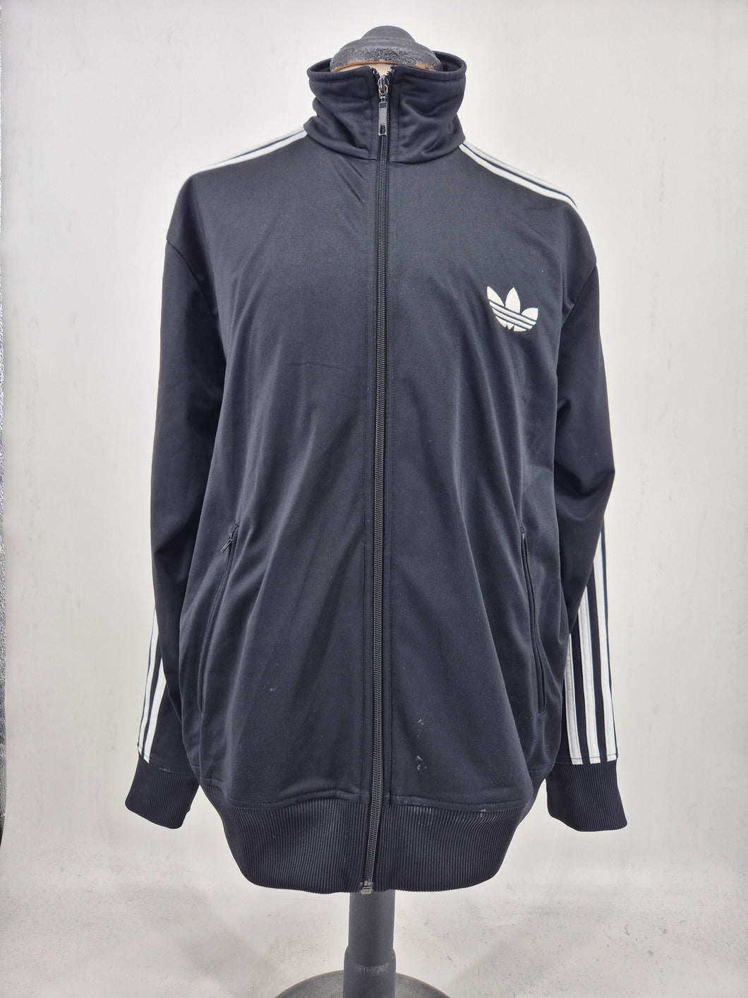 2013 adidas Originals Firebird Track Top XL Black White GRADE B