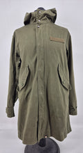 Load image into Gallery viewer, Pretty Green Cassidy Parka Jacket Khaki Green Small S
