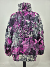 Load image into Gallery viewer, Vintage Unbranded Crazy Pattern OH WB Jacket L/XL Pink Black White
