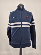Load image into Gallery viewer, Ellesse Rimini Track Top Navy White S
