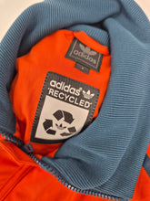 Load image into Gallery viewer, 2008 adidas Originals Recycled Track Top S Small Orange Navy

