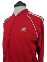 Load image into Gallery viewer, 2017 adidas Originals SST Track Top L Red White

