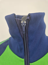 Load image into Gallery viewer, 70s Ventex adidas Originals Green Navy Vintage Track Top XL made in France
