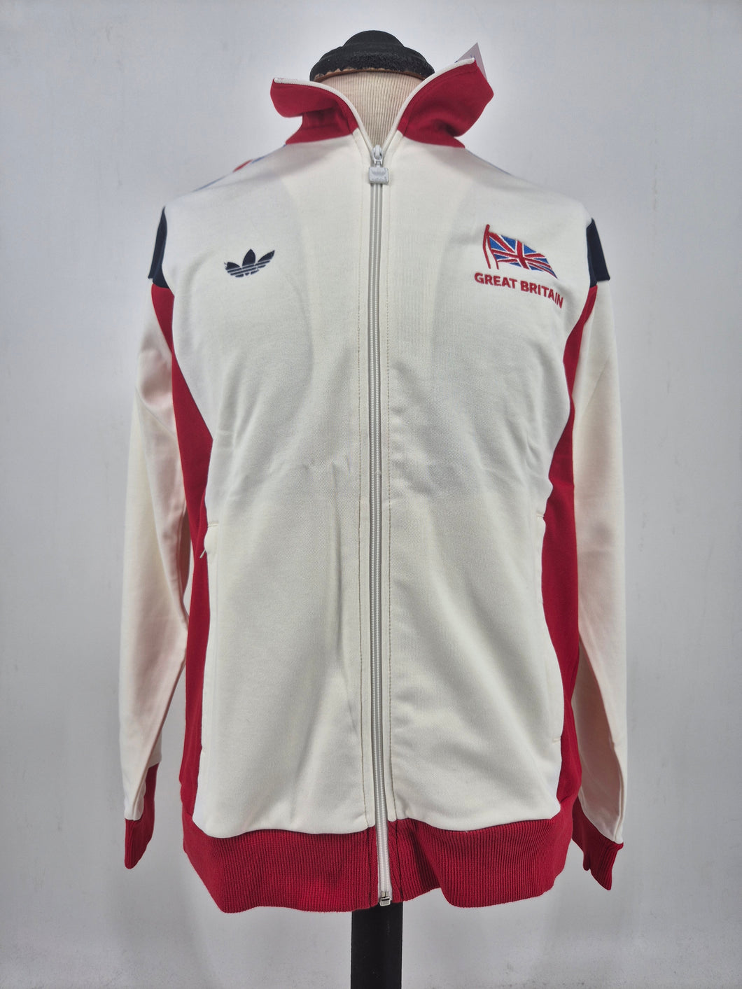 2011 adidas Originals Team GB London 2012 Track Top L BNWT Red White Blue