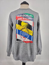 Load image into Gallery viewer, 2017 adidas Originals Label Crew Sweatshirt L Grey
