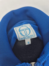 Load image into Gallery viewer, Sergio Tacchini Track Top Large Logo top M Blue White
