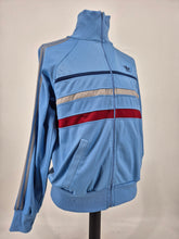 Load image into Gallery viewer, adidas Originals First Vintage Track Top D7 186 L Navy Blue Navy Silver Red made in France
