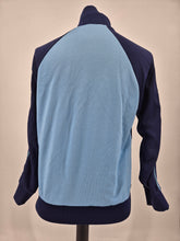 Load image into Gallery viewer, Vintage adidas Originals Trefoil Ventex Track Top made in France S/M Small Medium Blue Navy

