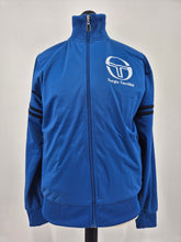 Load image into Gallery viewer, Sergio Tacchini Track Top Large Logo top M Blue White
