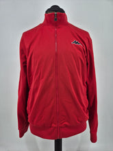 Load image into Gallery viewer, Kappa M Tapered Track Top Red Navy
