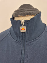 Load image into Gallery viewer, Ellesse Rimini Track Top Navy White S
