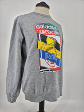 Load image into Gallery viewer, 2017 adidas Originals Label Crew Sweatshirt L Grey
