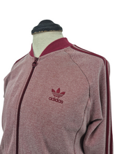 Load image into Gallery viewer, 2013 adidas Originals Sport SST Track Top L Red Burgundy
