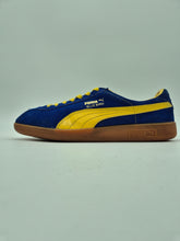 Load image into Gallery viewer, 2016 Puma Bluebird UK 10 Blue Yellow Preloved
