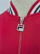 Load image into Gallery viewer, Fila Settanta Track Top M Red White
