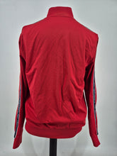 Load image into Gallery viewer, Kappa M Tapered Track Top Red Navy

