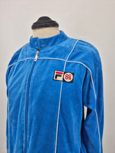 Load image into Gallery viewer, Fila Terrinda Pro Badge 80s Casual Classics Track Top L French Blue
