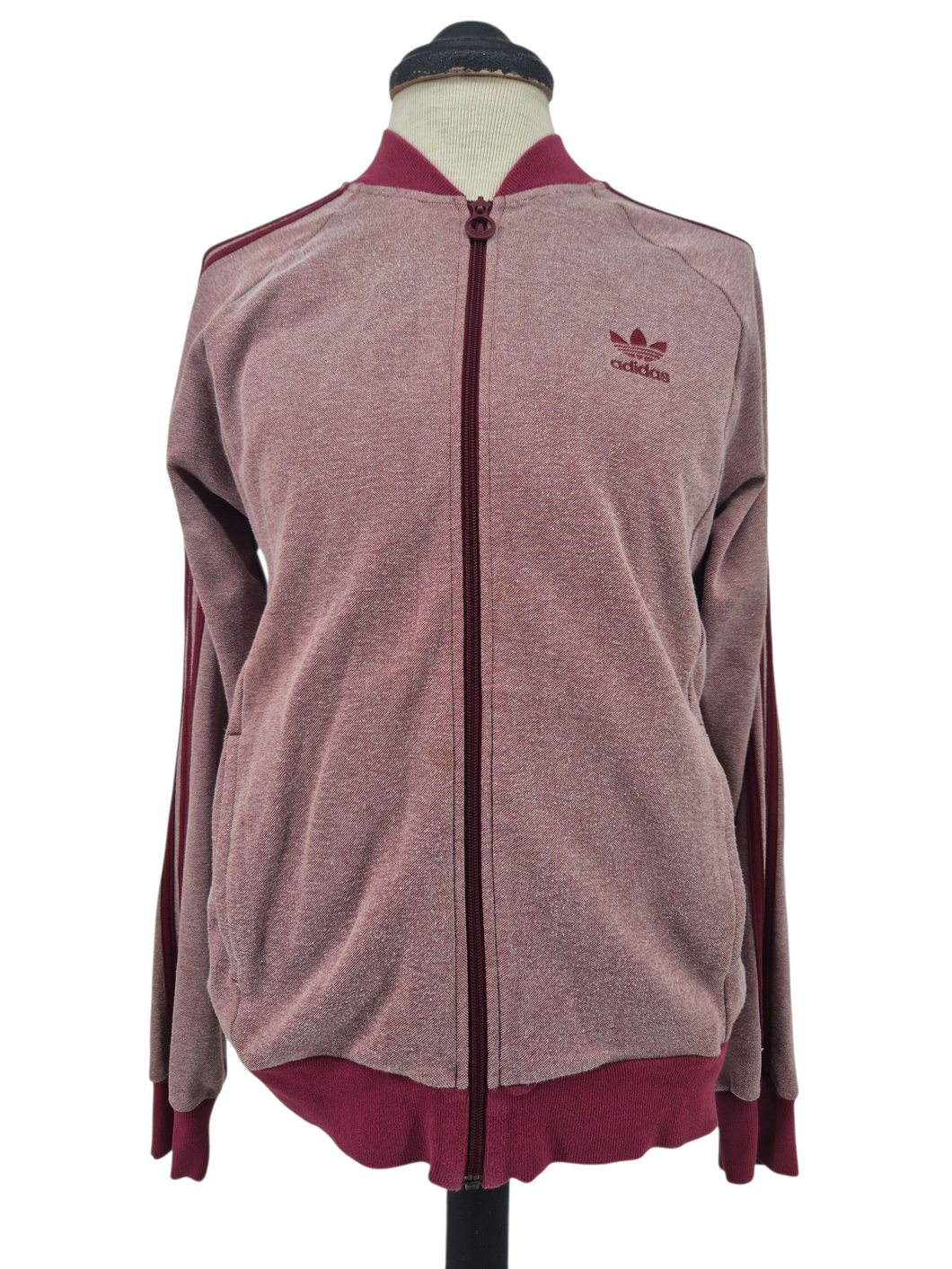 2013 adidas Originals Sport SST Track Top L Red Burgundy