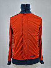 Load image into Gallery viewer, 2008 adidas Originals Recycled Track Top S Small Orange Navy
