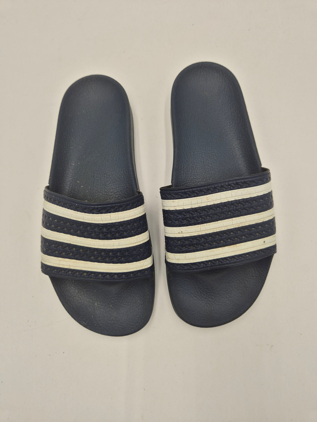 2015 Vintage adidas Originals Sliders UK 9 made in Italy