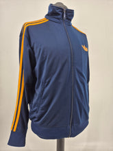 Load image into Gallery viewer, 2011 Vintage adidas Originals Firebird Blue Orange Track Top M
