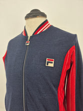 Load image into Gallery viewer, Fila Settanta Track Top XS Navy Red
