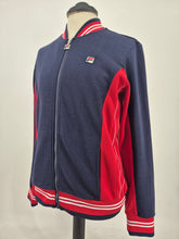 Load image into Gallery viewer, Fila Settanta Track Top M Navy Red

