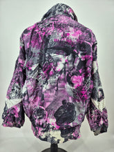 Load image into Gallery viewer, Vintage Unbranded Crazy Pattern OH WB Jacket L/XL Pink Black White
