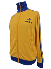 Load image into Gallery viewer, 2020 adidas Originals Archive Malmo 72 Track Top M Yellow Blue
