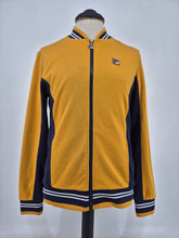 Load image into Gallery viewer, Fila Settanta Track Top M Mustard Navy
