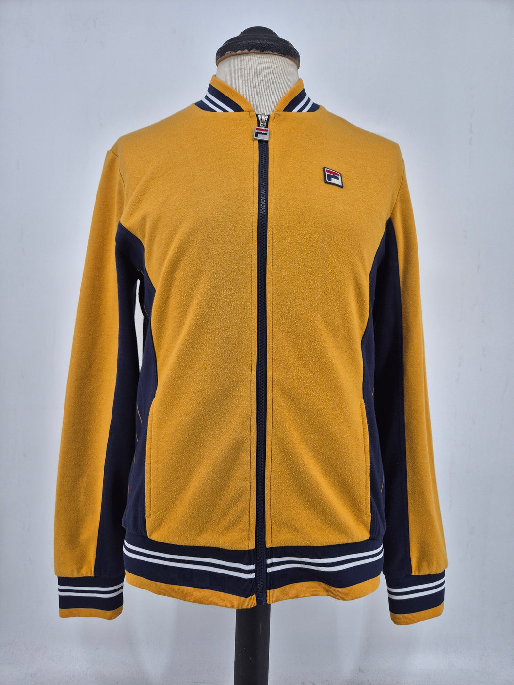 Fila Settanta Track Top M Mustard Navy