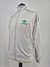 Load image into Gallery viewer, 2005 adidas Originals Firebird White Green S Track Top
