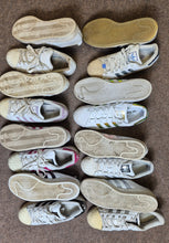 Load image into Gallery viewer, 8 x adidas Originals Superstar trainers sizes 4.5 - 6.5 reseller
