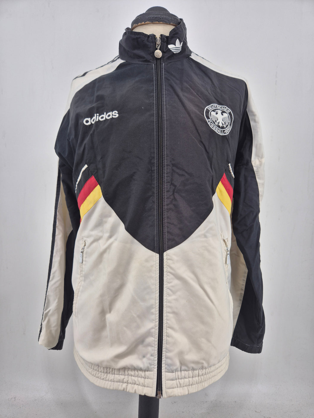 Vintage 1994/96 adidas Germany Training Football Track Top L D6 GRADE B