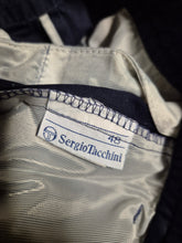 Load image into Gallery viewer, Vintage Sergio Tacchini Tennis Shorts 30 Navy
