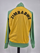 Load image into Gallery viewer, 2003 adidas Originals Zimbabwe Vintage Track Top Yellow Green

