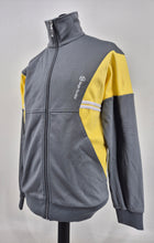 Load image into Gallery viewer, Sergio Tacchini Blow Track Top M Grey Yellow BNWOT
