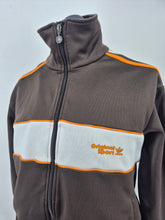 Load image into Gallery viewer, 2006 adidas Originals Sport Track Top L Brown White Orange
