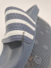 Load image into Gallery viewer, 2014 Vintage adidas Originals Sliders UK 8 made in Italy
