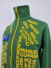 Load image into Gallery viewer, 2004 adidas Originals Australia World Cup Track Top L Green Gold
