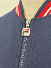 Load image into Gallery viewer, Fila Settanta Track Top M Navy Red
