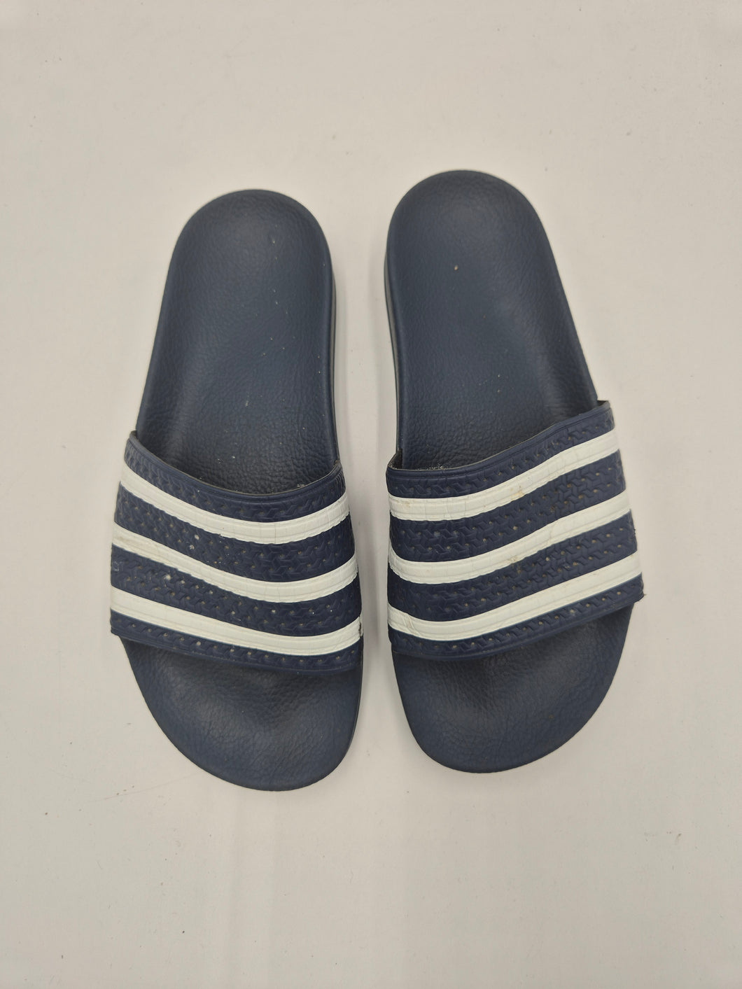 2014 Vintage adidas Originals Sliders UK 8 made in Italy