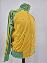 Load image into Gallery viewer, 2003 adidas Originals Zimbabwe Vintage Track Top Yellow Green
