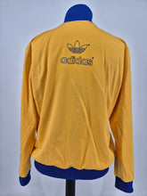 Load image into Gallery viewer, 2020 adidas Originals Archive Malmo 72 Track Top L Yellow Blue
