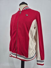 Load image into Gallery viewer, Fila Settanta Track Top M Red White
