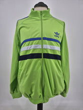 Load image into Gallery viewer, Vintage 90s adidas Originals First Track Top Large L Green Blue White
