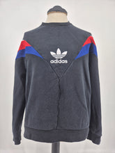 Load image into Gallery viewer, 2017 adidas Originals Neva Crew Sweatshirt L Black White Red Blue
