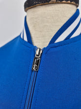 Load image into Gallery viewer, Sergio Tacchini Shelli Reissue Track Top M Blue White
