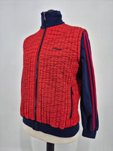 Load image into Gallery viewer, Vintage adidas Track Top LW Jacket S Small 80s made West Germany Red Blue
