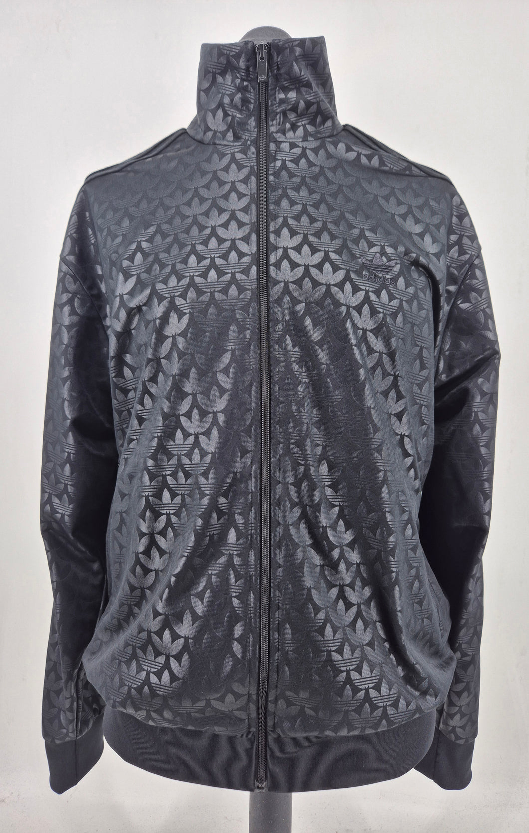 2023 adidas Originals Monogram AOP Firebird Track Top L Black